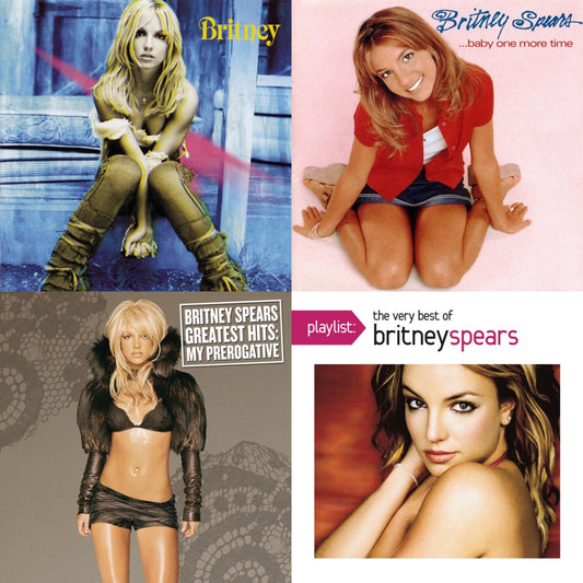 Britney & Baby One More Time & Greatest Hits: My Prerogative & Playlist: Very Best Of Britney Spears