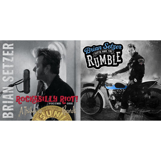 Brian Setzer - Rockabilly Riot! Volume One: A Tribute To Sun Records (2LP/180G/Red Vinyl) & Gotta Have A Rumble