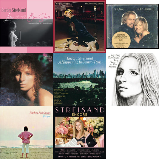 Live At The Bon Soir & Broadway Album & Guilty Pleasures & Wet & Happening In Central Park & Live Concert At The Forum & People & Encore: Movie Partners Sing Broadway