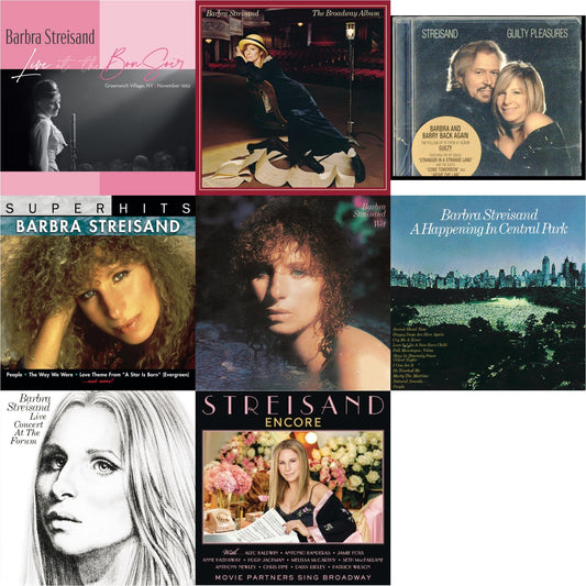 Live At The Bon Soir & Broadway Album & Guilty Pleasures & Super Hits & Wet & Happening In Central Park & Live Concert At The Forum & Encore: Movie Partners Sing Broadway