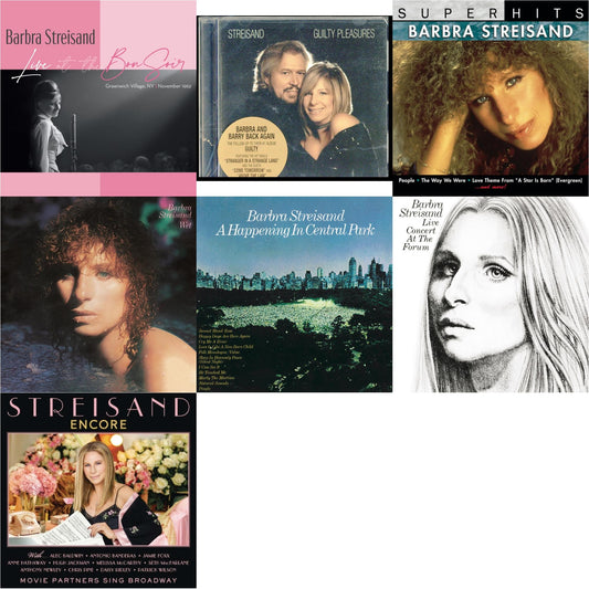 Live At The Bon Soir & Guilty Pleasures & Super Hits & Wet & Happening In Central Park & Live Concert At The Forum & Encore: Movie Partners Sing Broadway