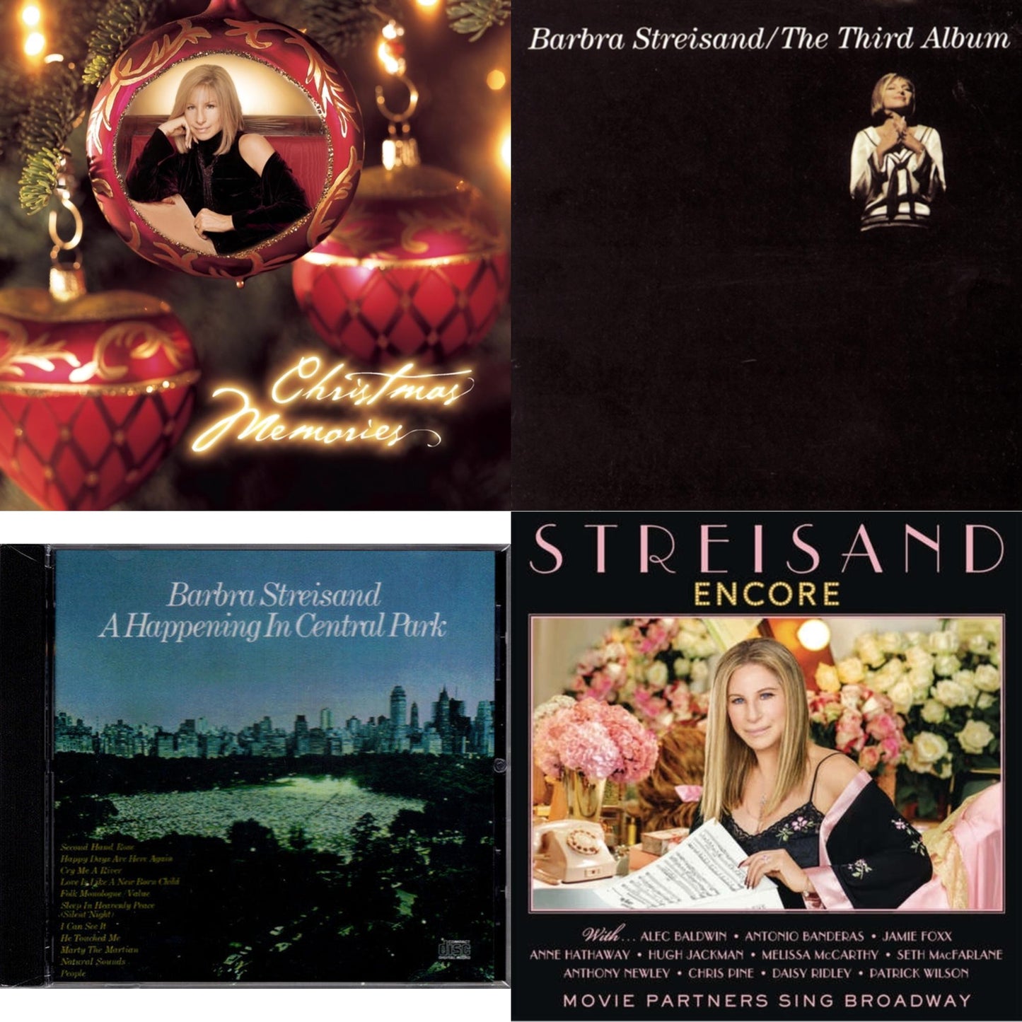 Christmas Memories & Third Album & Happening In Central Park & Encore: Movie Partners Sing Broadway