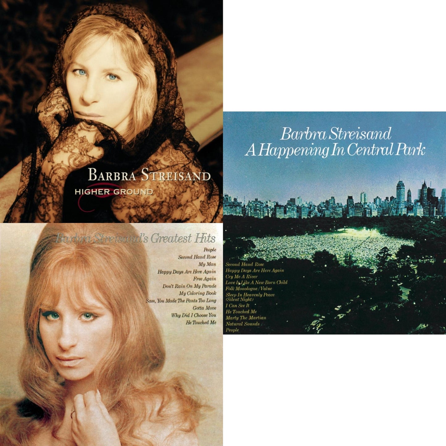 Higher Ground & Greatest Hits & Happening In Central Park
