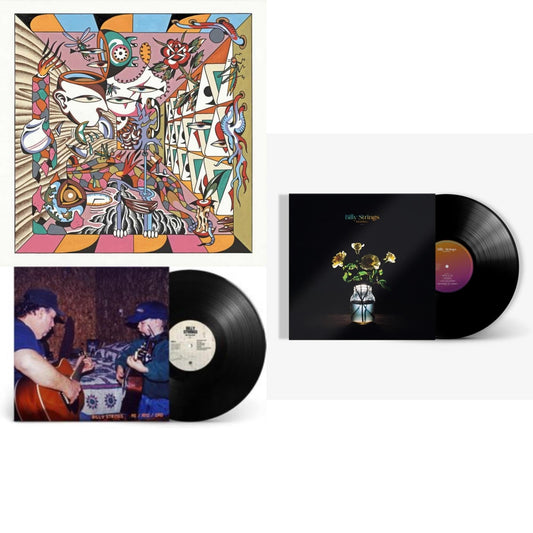 This is a 3 LP Vinyl SKU bundle.
1.This LP Vinyl is brand new.Format: LP VinylMusic Style: BluegrassThis item's title is: Home (2LP)Artist: Billy StringsLabel: ROUNDERBarcode: 888072116733Release Date: 9/27/2019
2.This LP Vinyl is brand new.