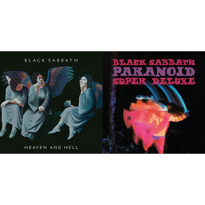 This is a 2 LP Vinyl SKU bundle.
1.This LP Vinyl is brand new.Format: LP VinylMusic Style: Hard RockThis item's title is: Paranoid (Deluxe Edition)Artist: Black SabbathLabel: Warner RecordsBarcode: 603497846443Release Date: 10/9/2020
2.This LP Vinyl is brand new.