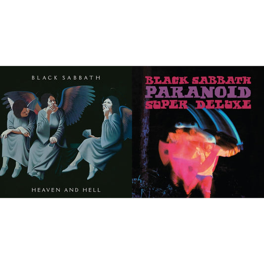 This is a 2 LP Vinyl SKU bundle.
1.This LP Vinyl is brand new.Format: LP VinylMusic Style: Hard RockThis item's title is: Paranoid (Deluxe Edition)Artist: Black SabbathLabel: Warner RecordsBarcode: 603497846443Release Date: 10/9/2020
2.This LP Vinyl is brand new.