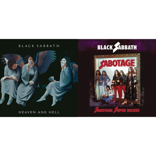 This is a 2 LP Vinyl SKU bundle.
1.This LP Vinyl is brand new.Format: LP VinylMusic Style: Heavy MetalThis item's title is: Heaven & Hell (Deluxe/2LP)Artist: Black SabbathLabel: RHINO / WARNER BROSBarcode: 603497850693Release Date: 3/5/2021
2.This LP Vinyl is brand new.