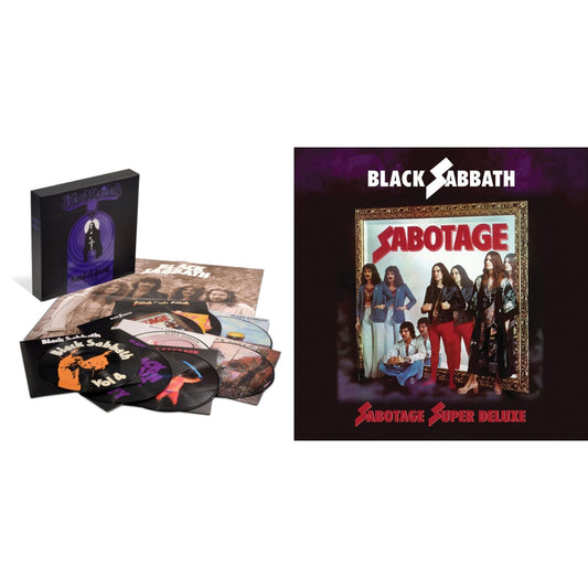 This is a 2 LP Vinyl SKU bundle.
1.This LP Vinyl is brand new.Format: LP VinylMusic Style: Heavy MetalThis item's title is: Hand Of Doom 1970-1978 (8LP - Picture Disc)Artist: Black SabbathLabel: Warner RecordsBarcode: 081227827359Release Date: 8/18/2023
2.This LP Vinyl is brand new.