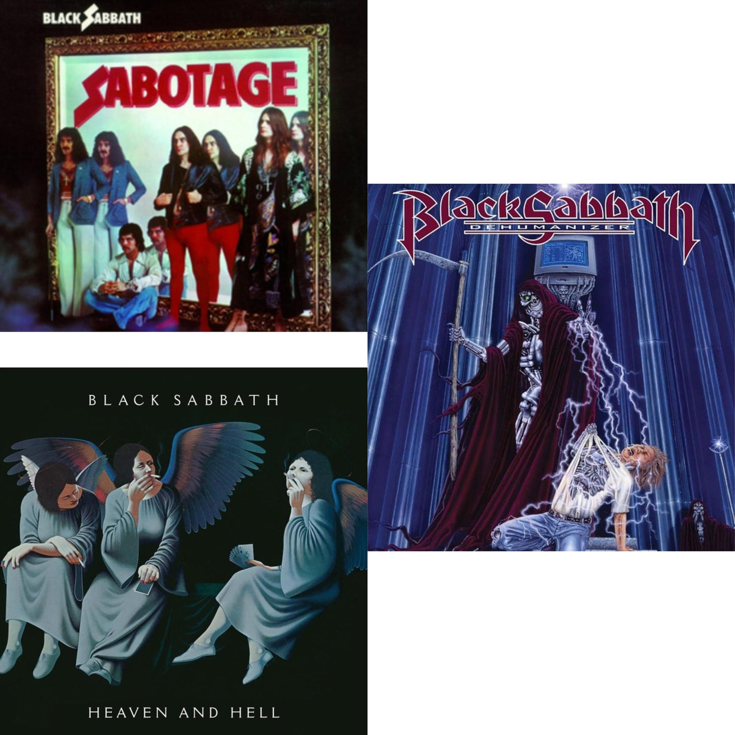 Sabotage & Heaven & Hell (Deluxe/2LP) & Dehumanizer (Deluxe Edition/2LP) (Rocktober)