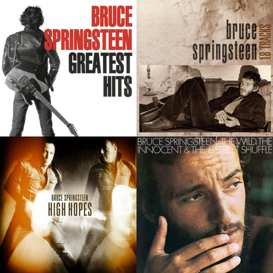 Greatest Hits (2 LP/150G Vinyl/Dl Code) & 18 Tracks & High Hopes (2LP/CD/180G) & Wild The Innocent & The E Street Shuffle (180G)