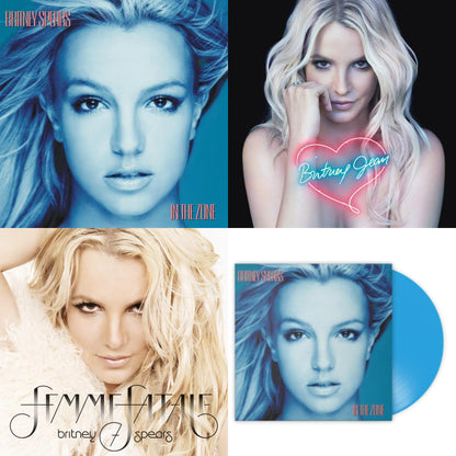 In The Zone & Britney Jean & Femme Fatale & In The Zone (Blue LP Vinyl/Import)