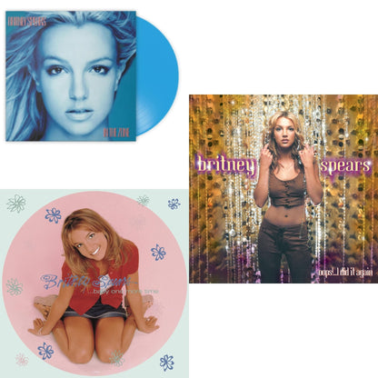 This is a 3 LP Vinyl SKU bundle.
1.This LP Vinyl is brand new.Format: LP VinylMusic Style: Dance-popThis item's title is: Baby One More Time (Picture Disc/140G/Dl Code)Artist: Britney SpearsLabel: LEGACYBarcode: 190758862613Release Date: 11/23/2018
2.This LP Vinyl is brand new.