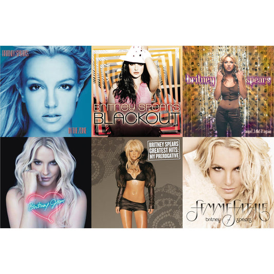 This is a 6 LP Vinyl SKU bundle.
1.This LP Vinyl is brand new.Format: LP VinylMusic Style: EuropopThis item's title is: Oops!... I Did It AgainArtist: Britney SpearsLabel: LEGACYBarcode: 196587738518Release Date: 3/31/2023
2.This LP Vinyl is brand new.