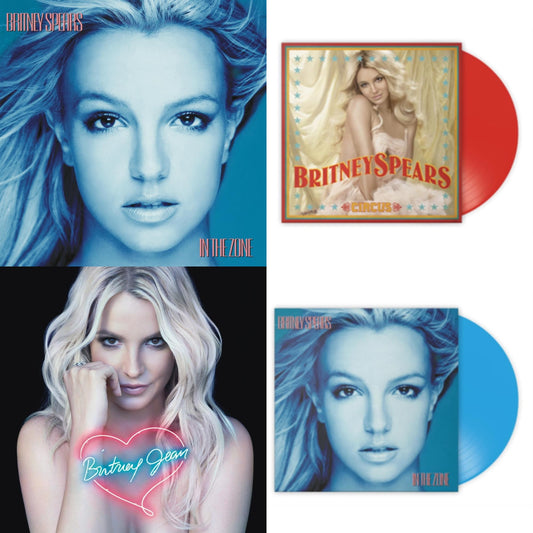 This is a 4 LP Vinyl SKU bundle.
1.This LP Vinyl is brand new.Format: LP VinylMusic Style: Synth-popThis item's title is: In The ZoneArtist: Britney SpearsLabel: LEGACYBarcode: 196587738815Release Date: 3/31/2023
2.This LP Vinyl is brand new.