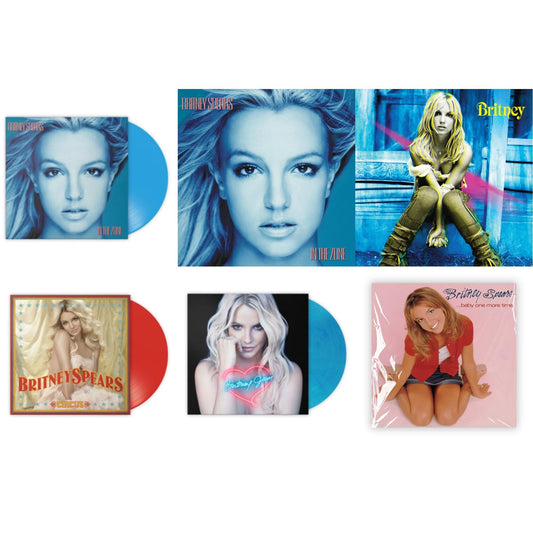 This is a 6 LP Vinyl SKU bundle.
1.This LP Vinyl is brand new.Format: LP VinylMusic Style: BalladThis item's title is: Baby One More TimeArtist: Britney SpearsLabel: LEGACYBarcode: 196587738419Release Date: 3/31/2023
2.This LP Vinyl is brand new.