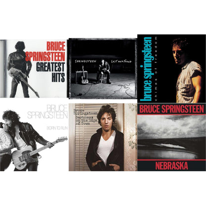 Greatest Hits & Lost & Found: Selections From The Lost Albums & Chimes Of Freedom & Born To Run & Darkness On The Edge Of Town & Nebraska