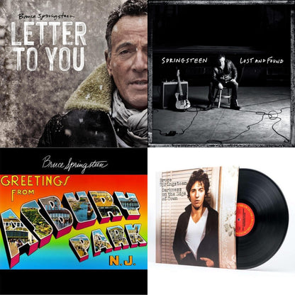 Letter To You (2LP/140G) & Lost & Found: Selections From The Lost Albums (2LP) & Greetings From Asbury Park N.J. (180G) & Darkness On The Edge Of Town (180G)