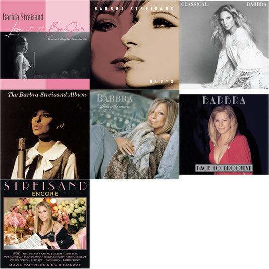 Live At The Bon Soir & Duets & Classical Barbra & Barbra Streisand Album & Love Is The Answer & Back To Brooklyn & Encore: Movie Partners Sing Broadway