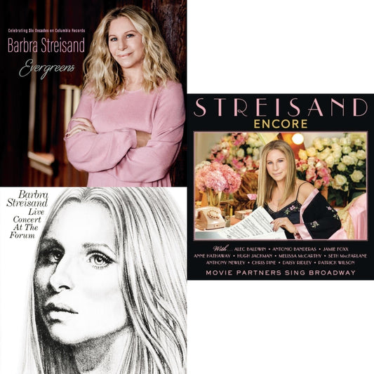Evergreens : Celebrating Six Decades On Columbia Records & Live Concert At The Forum & Encore: Movie Partners Sing Broadway