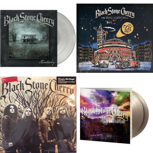 Kentucky (Transparent LP Vinyl) & Live From The Royal Albert Hall... Y'all! (140G/2LP) & Black Stone Cherry (180G) & Magic Mountain (2LP/Gold & Purple Marbled Vinyl/180G/Numbered)