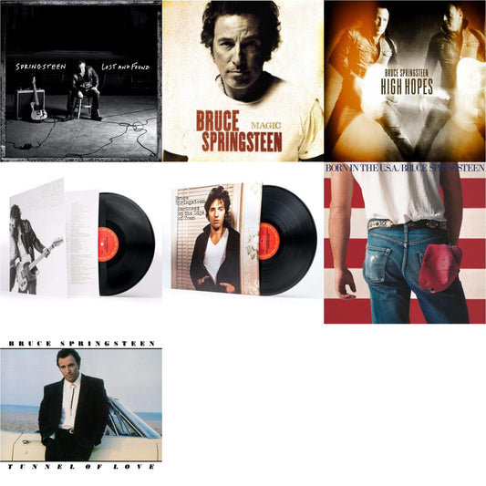 Lost & Found: Selections From The Lost Albums (2LP) & Magic (180G) & High Hopes (2LP/CD/180G) & Born To Run (180G/Gatefold) & Darkness On The Edge Of Town (180G) & Born In The U.S.A. (180G) & Tunnel Of Love (2 LP) (140G/Dl Code)