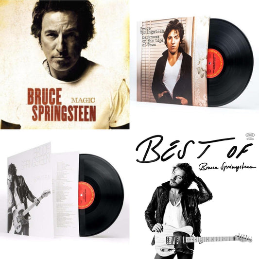 Best Of Bruce Springsteen (2LP) & Magic (180G) & Born To Run (180G/Gatefold) & Darkness On The Edge Of Town (180G)