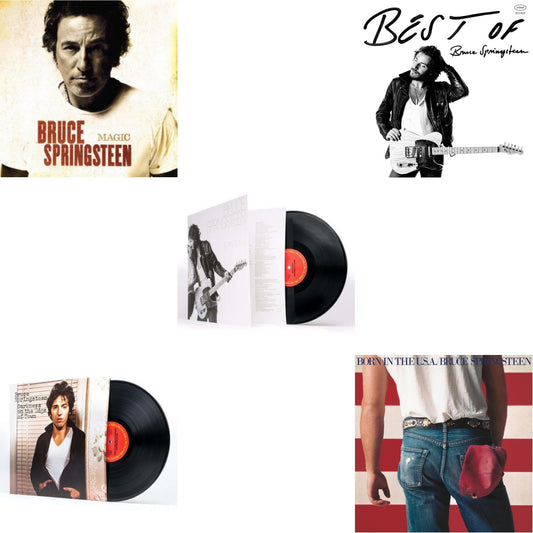 Best Of Bruce Springsteen (2LP) & Magic (180G) & Born To Run (180G/Gatefold) & Darkness On The Edge Of Town (180G) & Born In The U.S.A. (180G)
