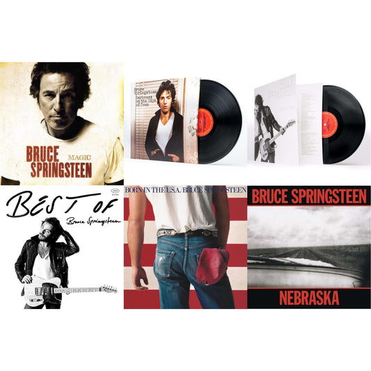Best Of Bruce Springsteen (2LP) & Magic (180G) & Born To Run (180G/Gatefold) & Darkness On The Edge Of Town (180G) & Nebraska (180G) & Born In The U.S.A. (180G)