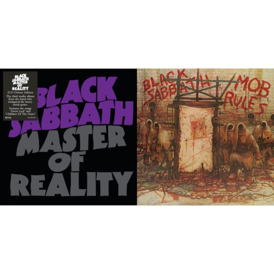 Master Of Reality (Deluxe Edition/2CD) & Mob Rules (Deluxe/2CD)