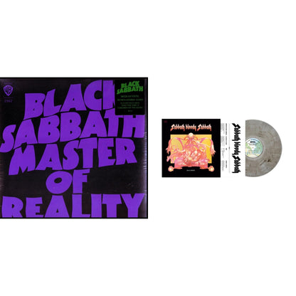 This is a 2 LP Vinyl SKU bundle.
1.This LP Vinyl is brand new.Format: LP VinylThis item's title is: Master Of Reality (180G)Artist: Black SabbathLabel: RHINO/WARNER BROS.Barcode: 081227946739Release Date: 8/5/2016
2.This LP Vinyl is brand new.