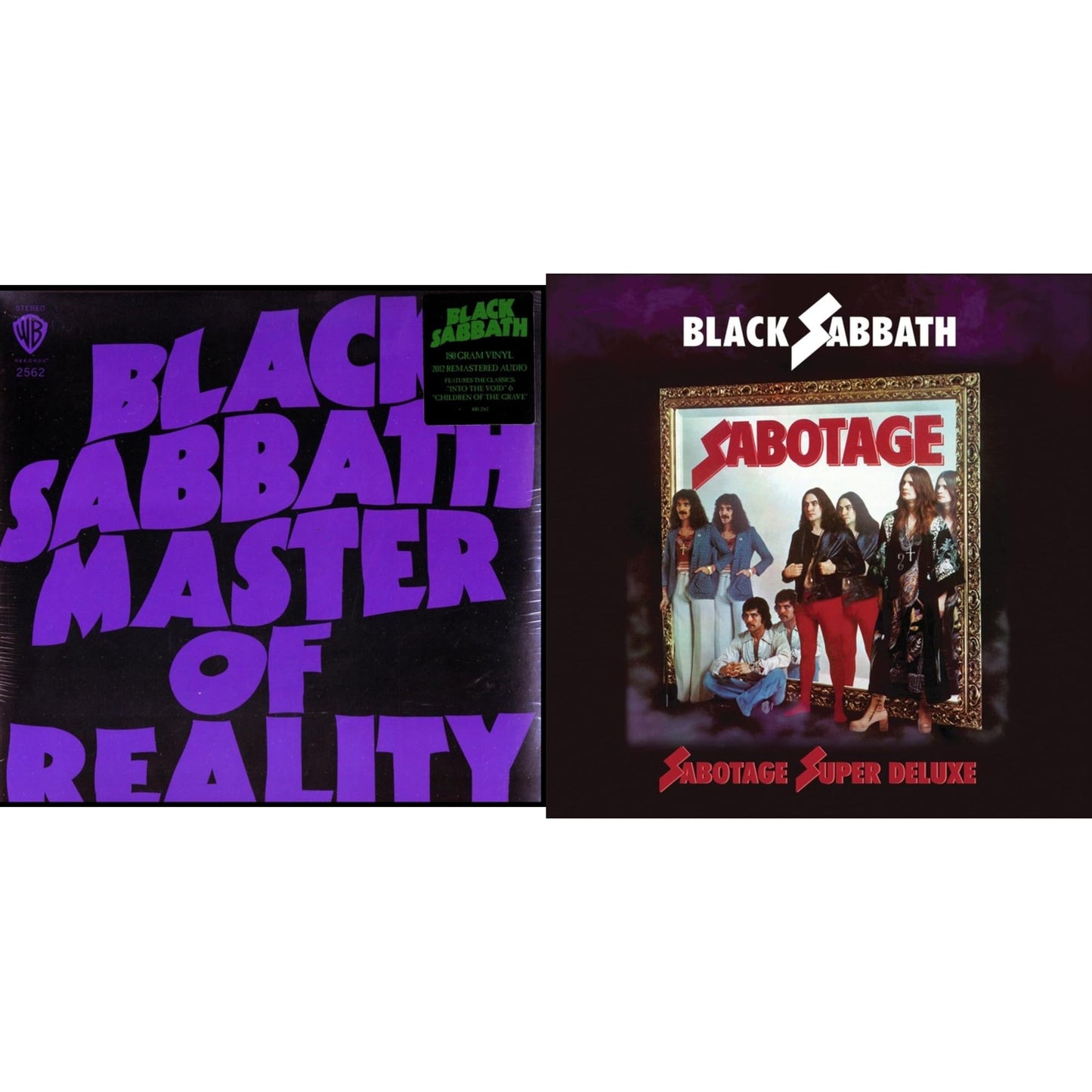 Master Of Reality (180G) & Sabotage (Super Deluxe Edition/4LP/7Inch)