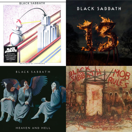 Technical Ecstasy (180G/Limited) & 13 & Heaven & Hell (Deluxe/2LP) & Mob Rules (Deluxe/2LP)