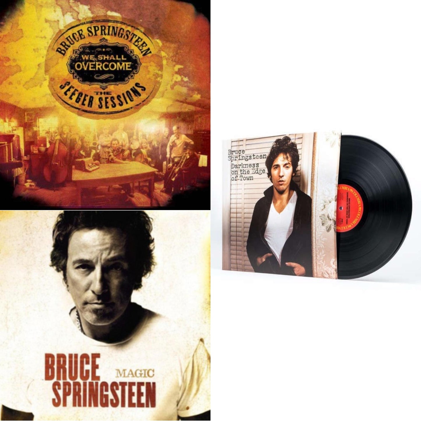 We Shall Overcome: Seeger Sessions (2LP/180G) & Magic (180G) & Darkness On The Edge Of Town (180G)