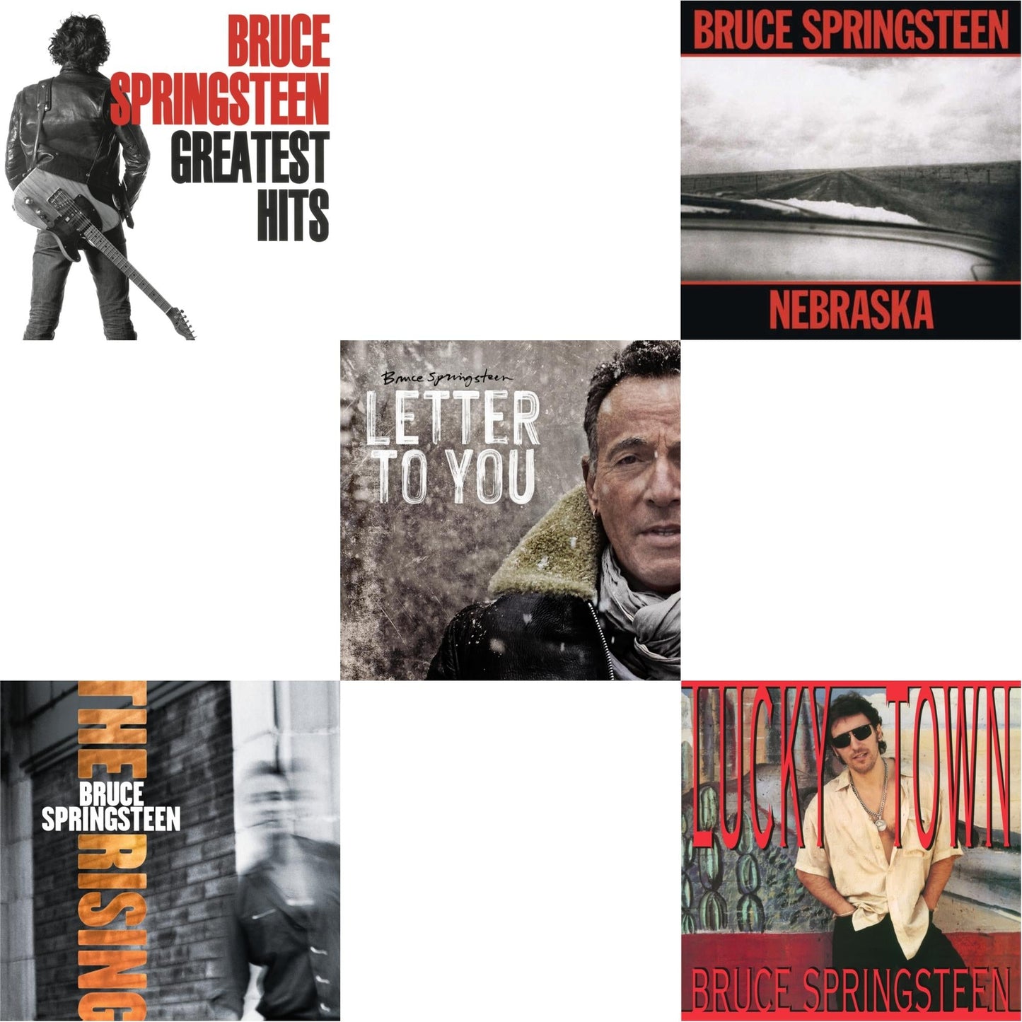 Greatest Hits (2 LP/150G Vinyl/Dl Code) & Rising & Letter To You (2LP/140G) & Nebraska (180G) & Lucky Town (140G/Dl Code)
