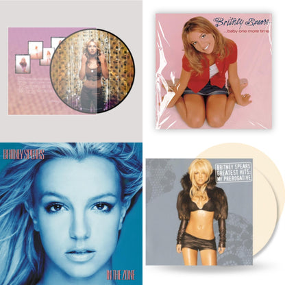 Oops!... I Did It Again (20Th Anniversary Edition Picture LP Vinyl) & Baby One More Time & In The Zone & Greatest Hits: My Prerogative (2LP/Cream Vinyl/Import)