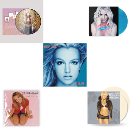 Oops!... I Did It Again (20Th Anniversary Edition Picture LP Vinyl) & Baby One More Time & In The Zone & Britney Jean (Blue Marbled LP Vinyl/Import) & Greatest Hits: My Prerogative (2LP/Cream Vinyl/Import)