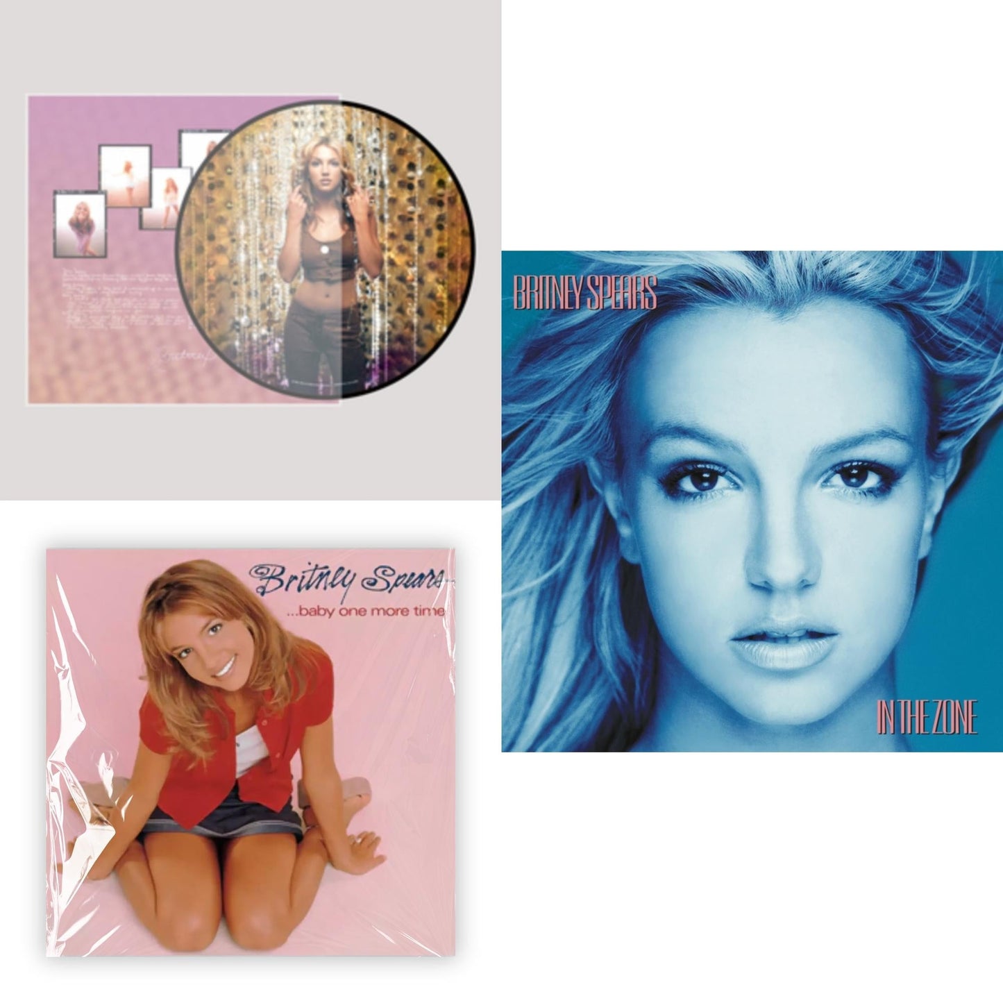 Oops!... I Did It Again (20Th Anniversary Edition Picture LP Vinyl) & Baby One More Time & In The Zone