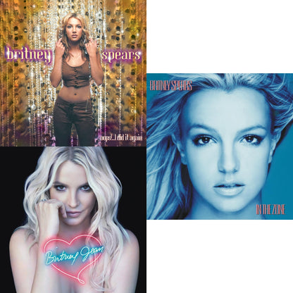 This is a 3 LP Vinyl SKU bundle.
1.This LP Vinyl is brand new.Format: LP VinylMusic Style: EuropopThis item's title is: Oops!... I Did It AgainArtist: Britney SpearsLabel: LEGACYBarcode: 196587738518Release Date: 3/31/2023
2.This LP Vinyl is brand new.