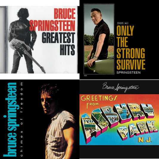 Greatest Hits & Only The Strong Survive & Chimes Of Freedom & Greetings From Ashbury Park Nj