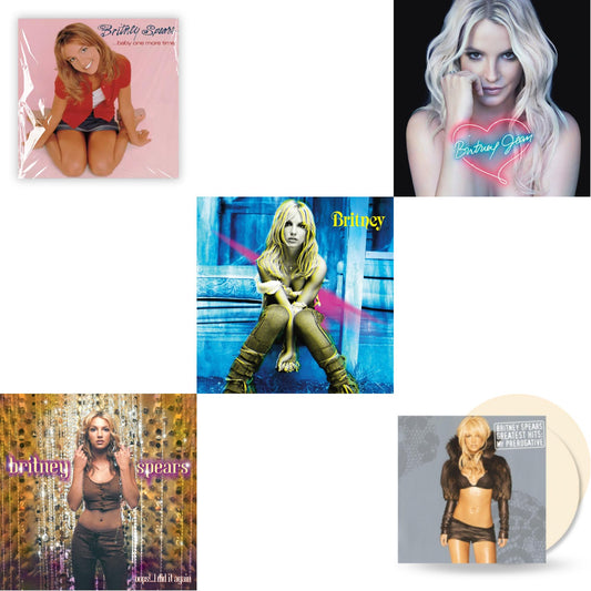 Baby One More Time & Oops!... I Did It Again & Britney & Britney Jean & Greatest Hits: My Prerogative (2LP/Cream Vinyl/Import)