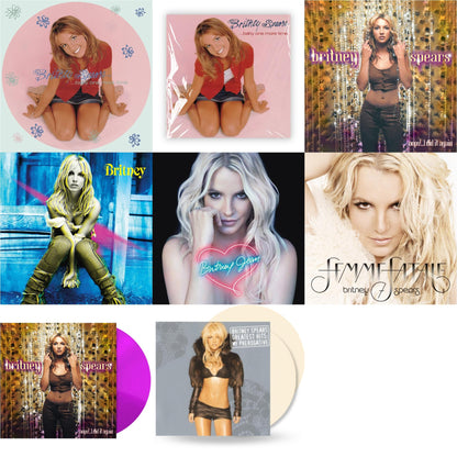 Baby One More Time (Picture Disc/140G/Dl Code) & Baby One More Time & Oops!... I Did It Again & Britney & Britney Jean & Femme Fatale & Oops! I Did It Again (Purple LP Vinyl/Import) & Greatest Hits: My Prerogative (2LP/Cream Vinyl/Import)