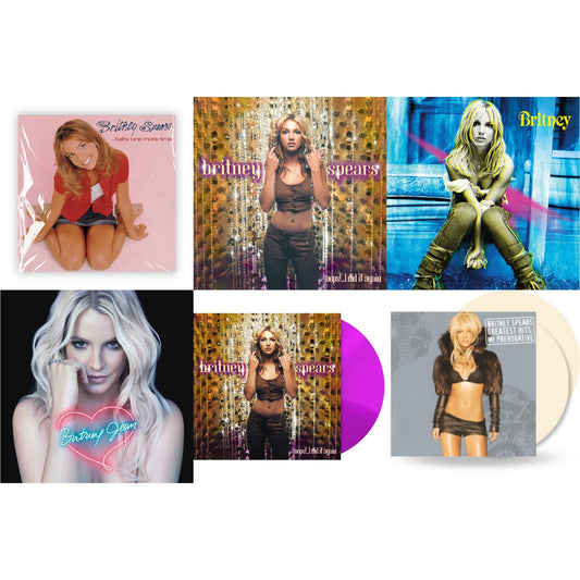 Baby One More Time & Oops!... I Did It Again & Britney & Britney Jean & Oops! I Did It Again (Purple LP Vinyl/Import) & Greatest Hits: My Prerogative (2LP/Cream Vinyl/Import)