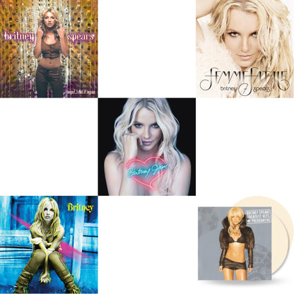 Oops!... I Did It Again & Britney & Britney Jean & Femme Fatale & Greatest Hits: My Prerogative (2LP/Cream Vinyl/Import)