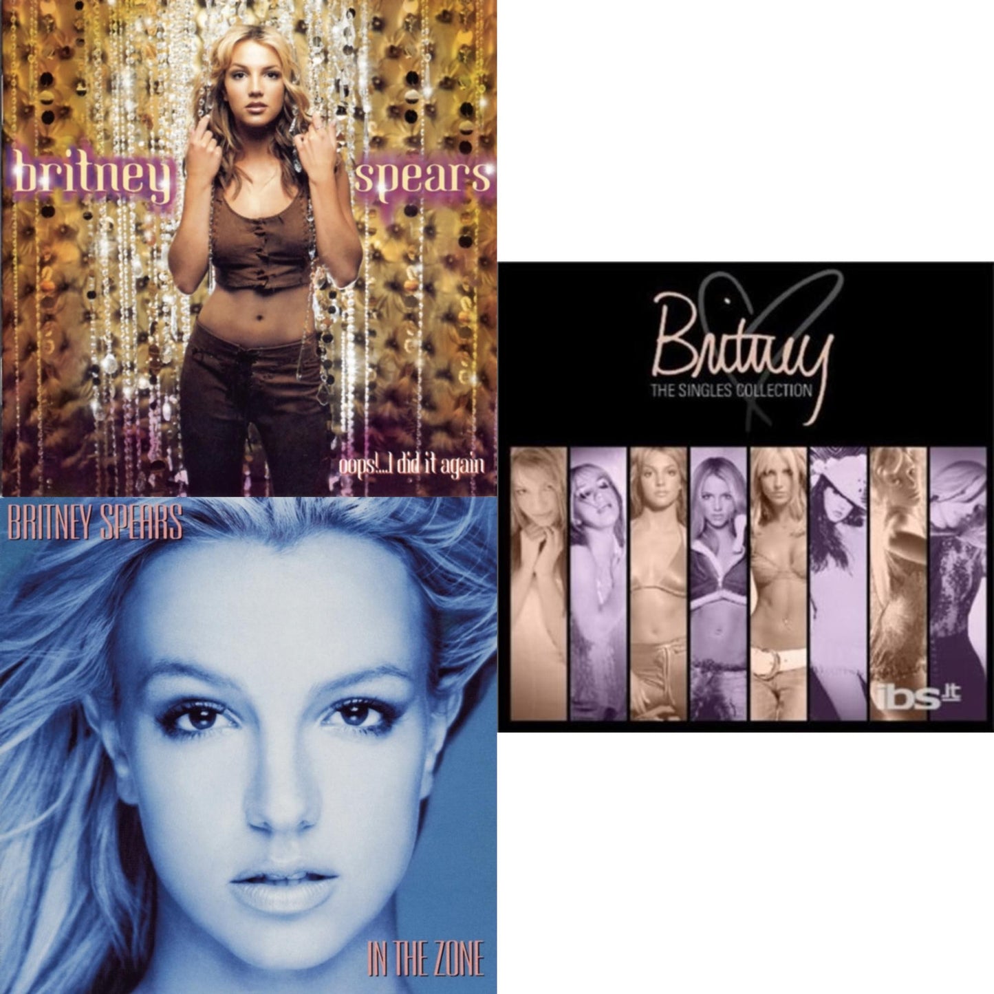 Oops I Did It Again & In The Zone & Singles Collection
