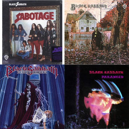 Sabotage (180G) & Black Sabbath (180G) & Paranoid & Dehumanizer (Deluxe Edition/2LP) (Rocktober)