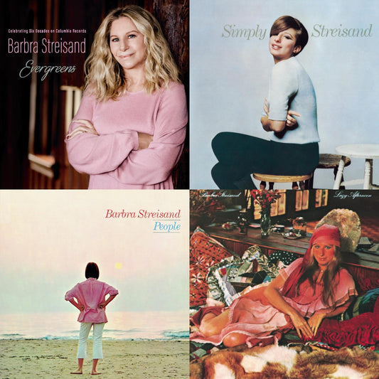 Evergreens : Celebrating Six Decades On Columbia Records & Simply Streisand & People & Lazy Afternoon