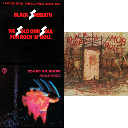 We Sold Our Soul For Rock N Roll & Paranoid & Mob Rules (Deluxe/2CD)