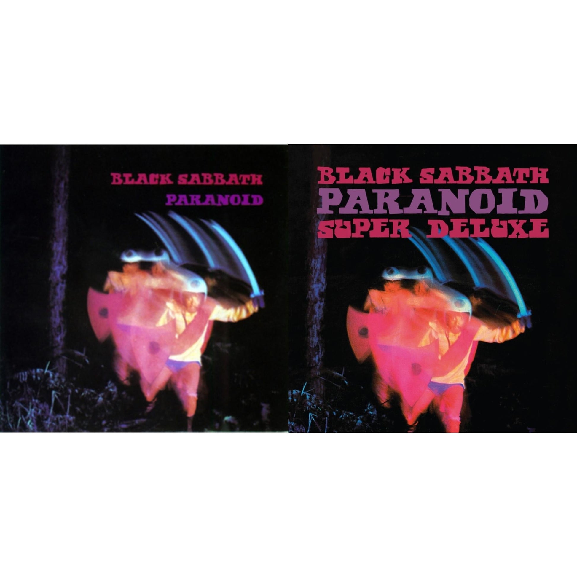 This is a 2 LP Vinyl SKU bundle.
1.This LP Vinyl is brand new.Format: LP VinylThis item's title is: ParanoidArtist: Black SabbathLabel: BMGBarcode: 5414939920790Release Date: 6/22/2015
2.This LP Vinyl is brand new.