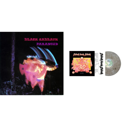 This is a 2 LP Vinyl SKU bundle.
1.This LP Vinyl is brand new.Format: LP VinylThis item's title is: ParanoidArtist: Black SabbathLabel: BMGBarcode: 5414939920790Release Date: 6/22/2015
2.This LP Vinyl is brand new.