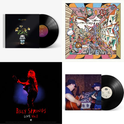 This is a 4 LP Vinyl SKU bundle.
1.This LP Vinyl is brand new.Format: LP VinylThis item's title is: Billy Strings Live: Vol. 1 (180G/2LP)Artist: Billy StringsBarcode: 093624854395Release Date: 7/12/2024
2.This LP Vinyl is brand new.
